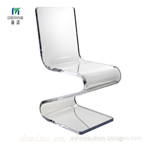 High impact resistance PMMA(acrylic) Back-rest Chair and Stool Break Resistance